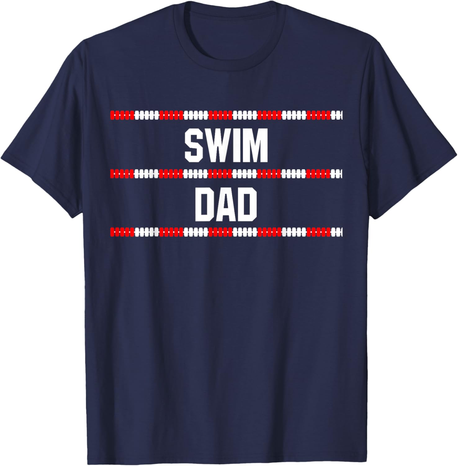 Swim Dad T Shirt T-Shirt - T-Shirt | Navy