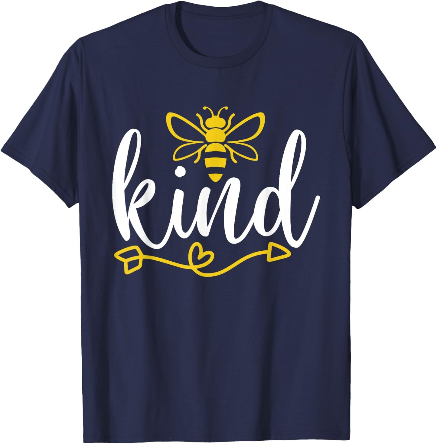 Honey Bee Shirt Bee Keeper Women Bee Kind T-Shirt - T-Shirt | Navy