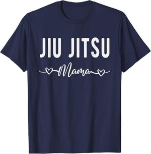 Jiu Jitsu Mama Funny Brazilian JuJitsu Martial Art Mom Gift T-Shirt - T-Shirt | Navy