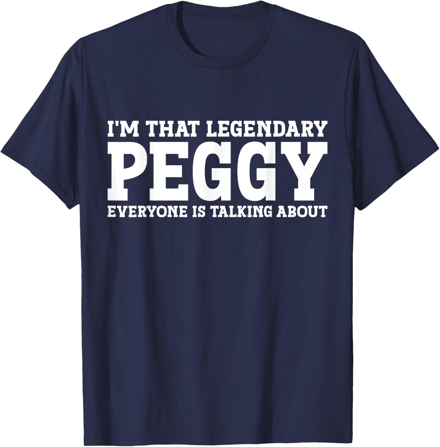 Peggy personal name Women T-Shirt - T-Shirt | Navy
