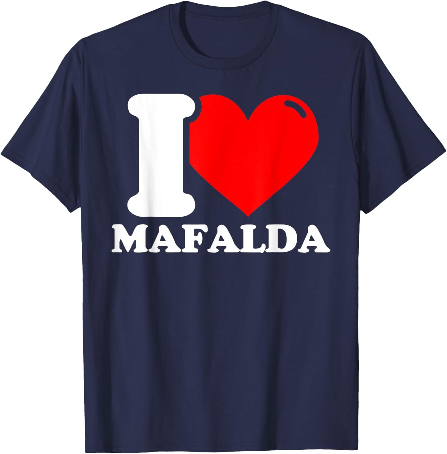 I love Mafalda T-Shirt - T-Shirt | Navy
