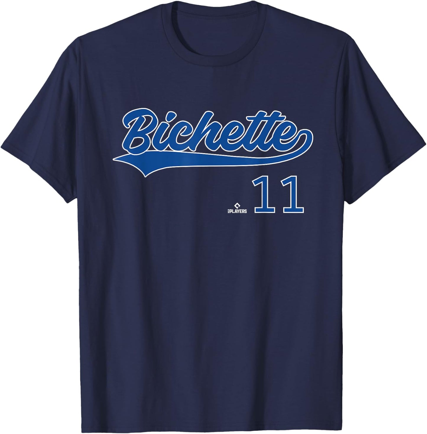 Vintage Gameday Bo Bichette Toronto MLBPA T-Shirt - T-Shirt | Navy