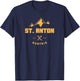 St. Anton Austria T-Shirt - T-Shirt | Navy