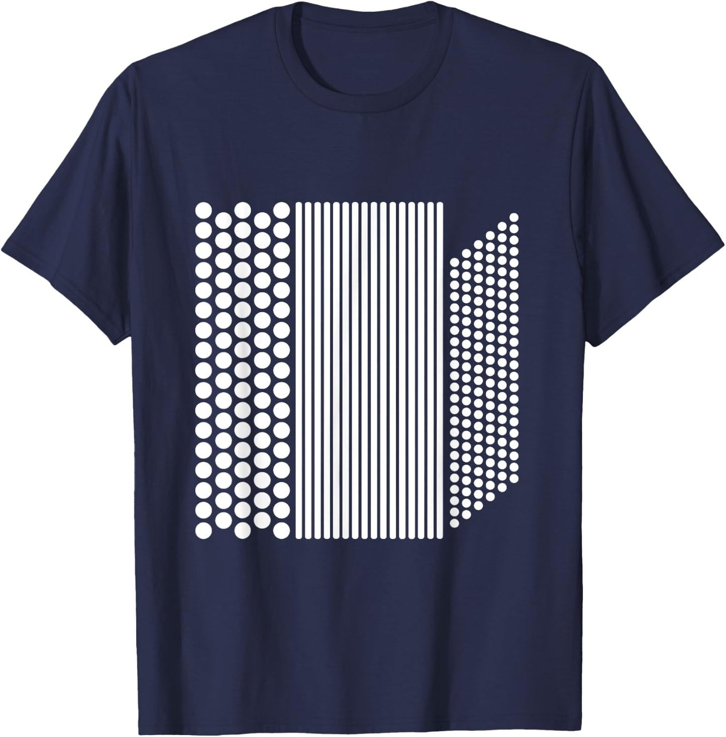 Button Accordion - Accordion Accordionist Accordion Player T-Shirt - T-Shirt | Navy