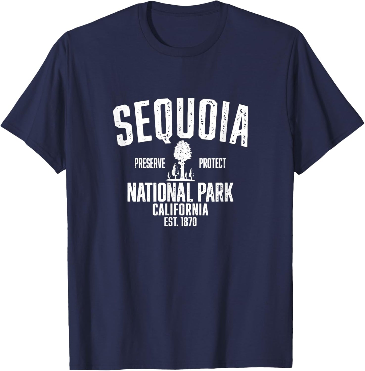 Sequoia National Park T-Shirt - T-Shirt | Navy
