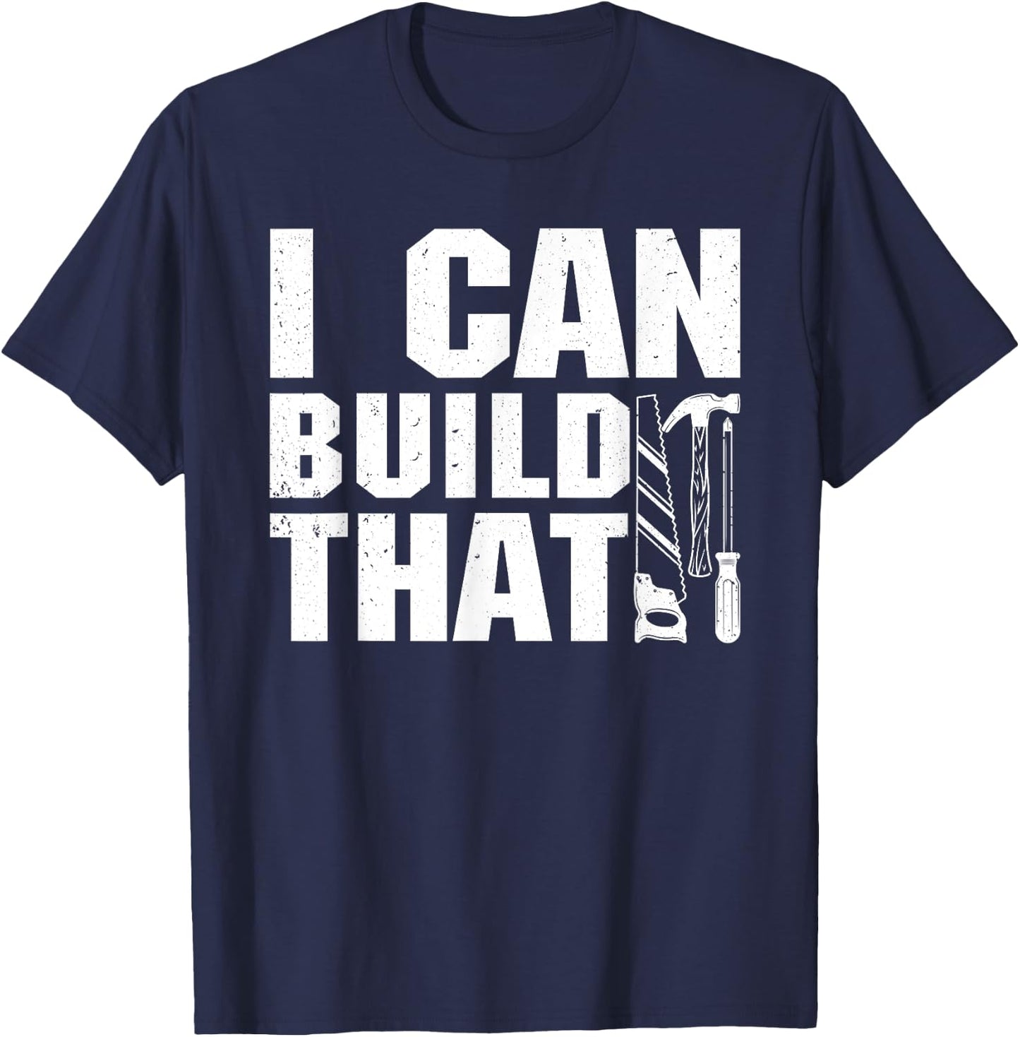 Cool Carpenter Dad Carpenters Woodworker Handyman T-Shirt - T-Shirt | Navy