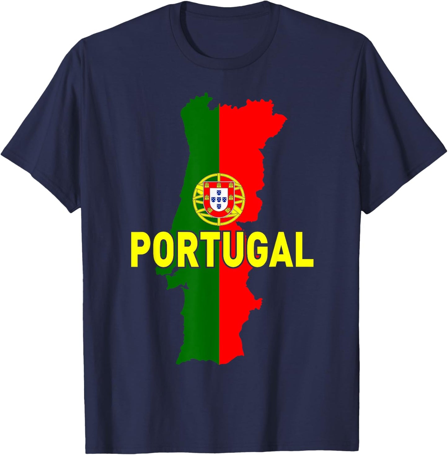 Proud Family and Patriotic Flag of Country Portugal Kids Men T-Shirt - T-Shirt | Navy
