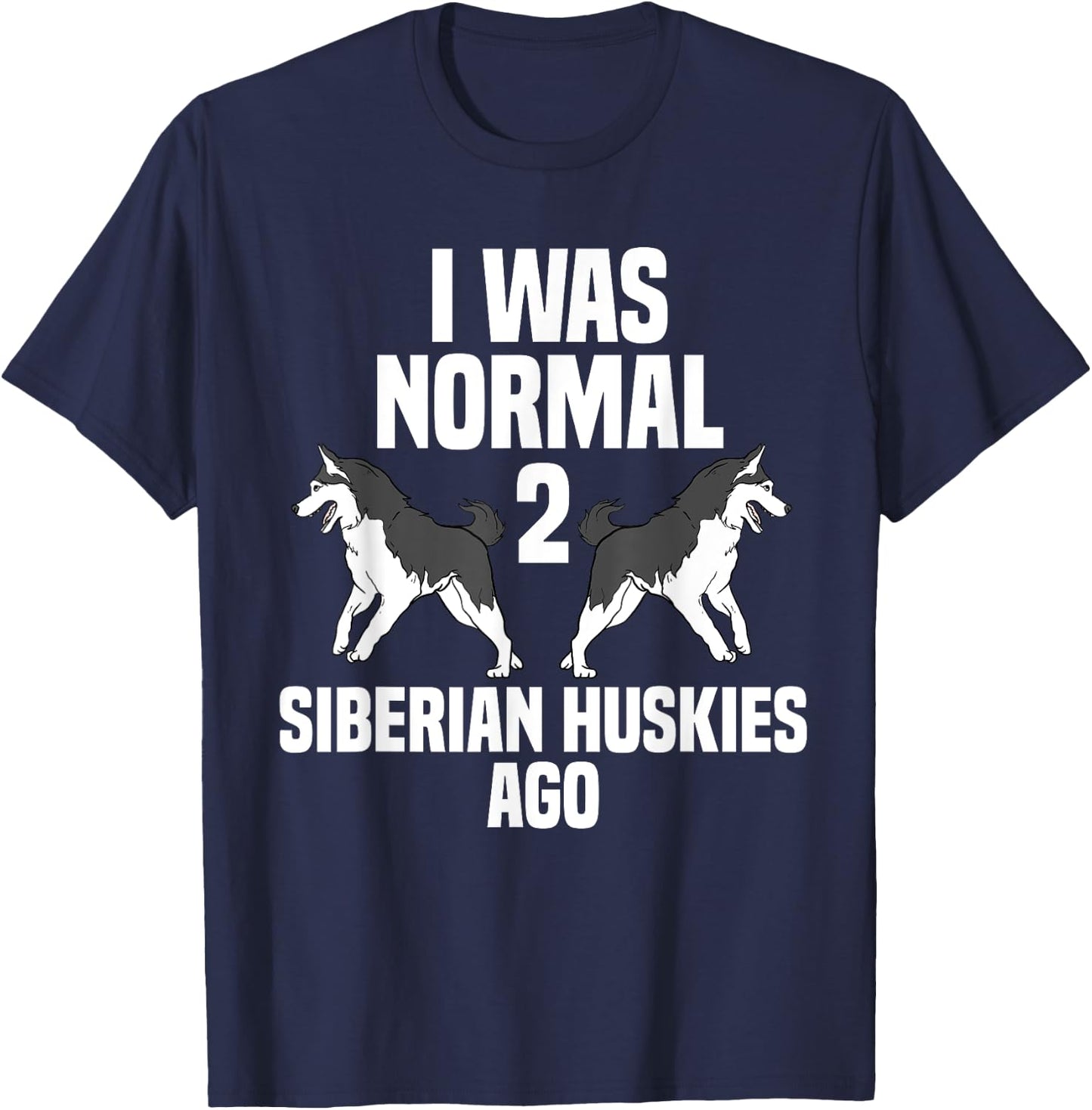 Best Siberian Husky Women Dog Owner Puppy Huskies T-Shirt - T-Shirt | Navy