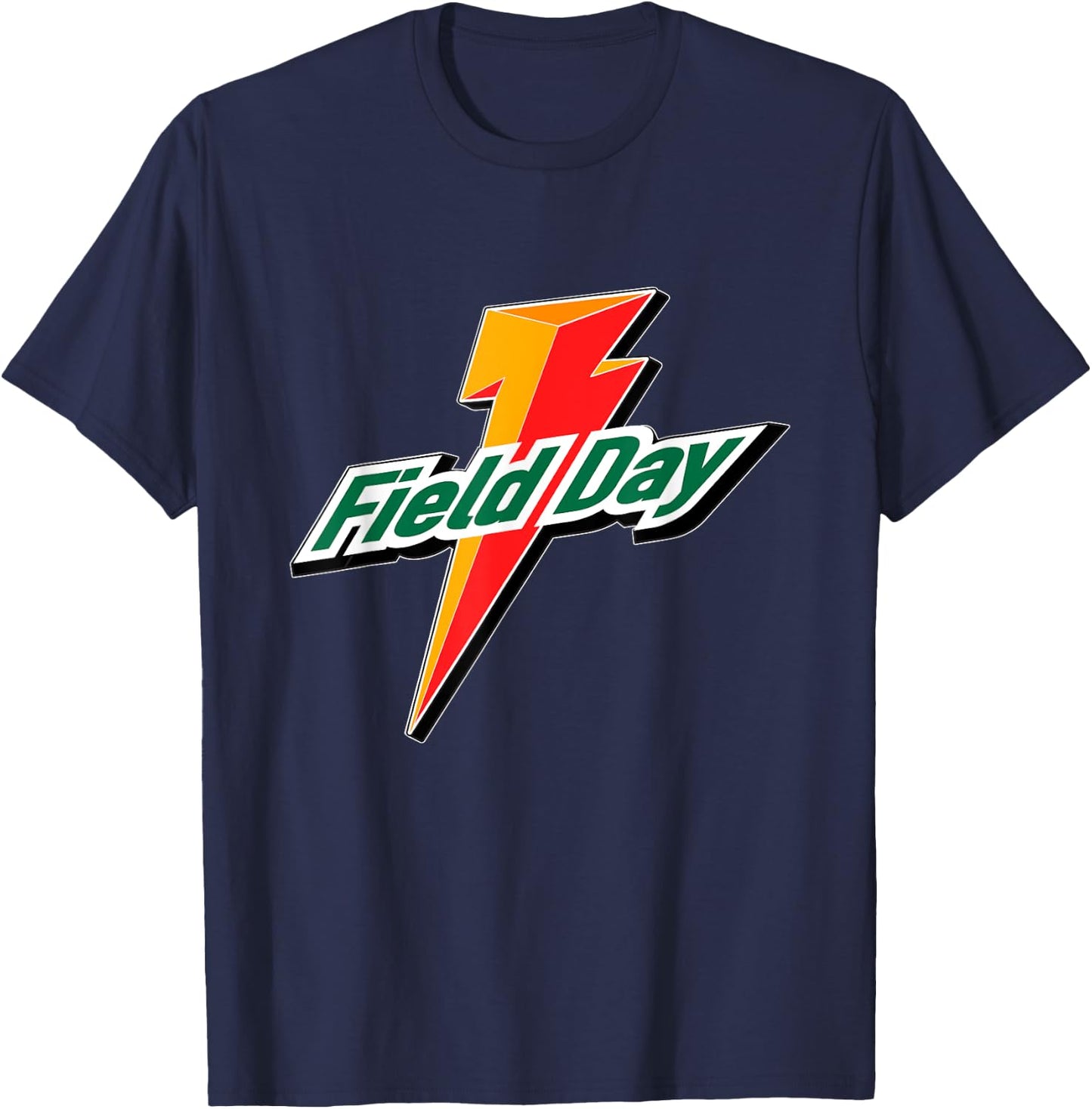 Fun Field-Day, Gym Class, Last-Day of School Gym Teacher T-Shirt - T-Shirt | Navy