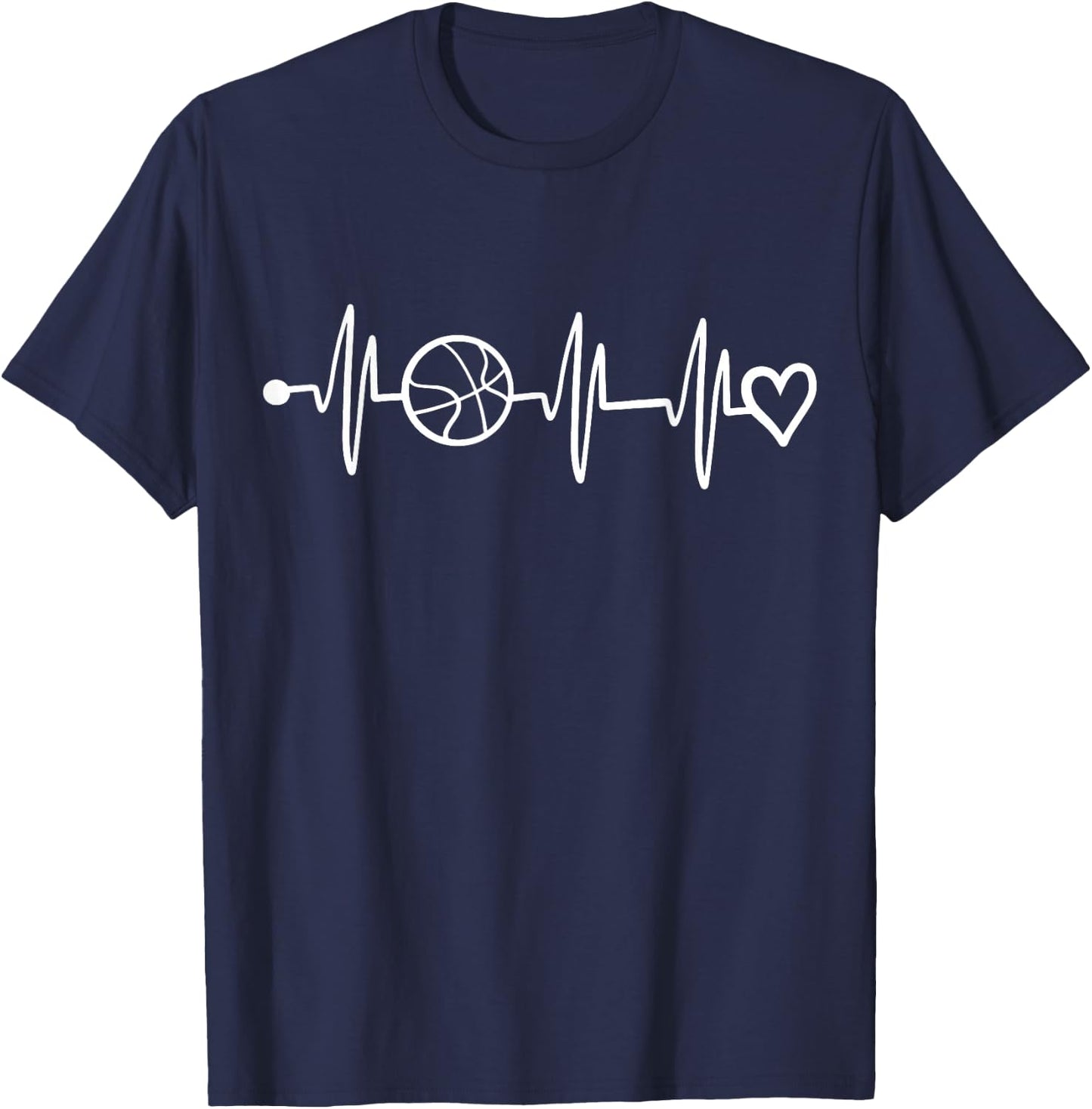 Basketball Love T-Shirt - T-Shirt | Navy