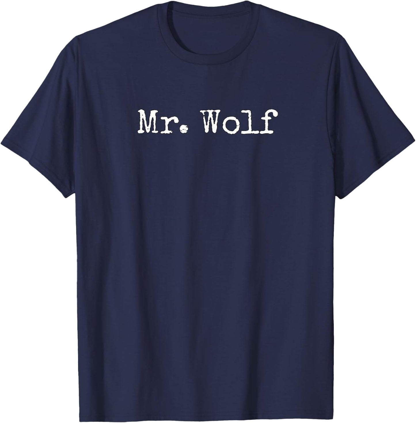 Mr Wolf T-Shirt - T-Shirt | Navy