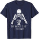Fortune Teller Halloween Costume Funny Skull Skeleton T-Shirt - T-Shirt | Navy
