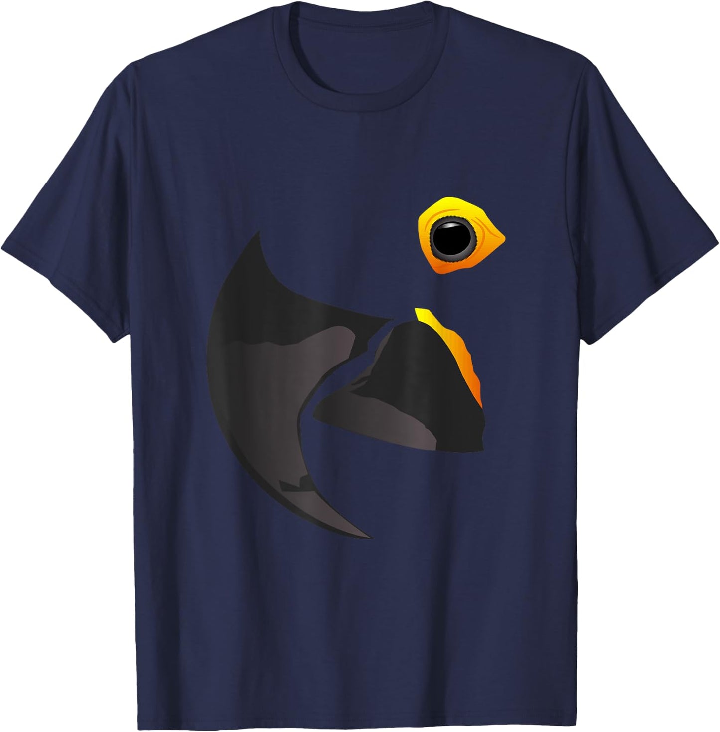 Hyacinth Blue Shirt Macaw Shirt Blue Macaw Shirt Parrot T-Shirt - T-Shirt | Navy
