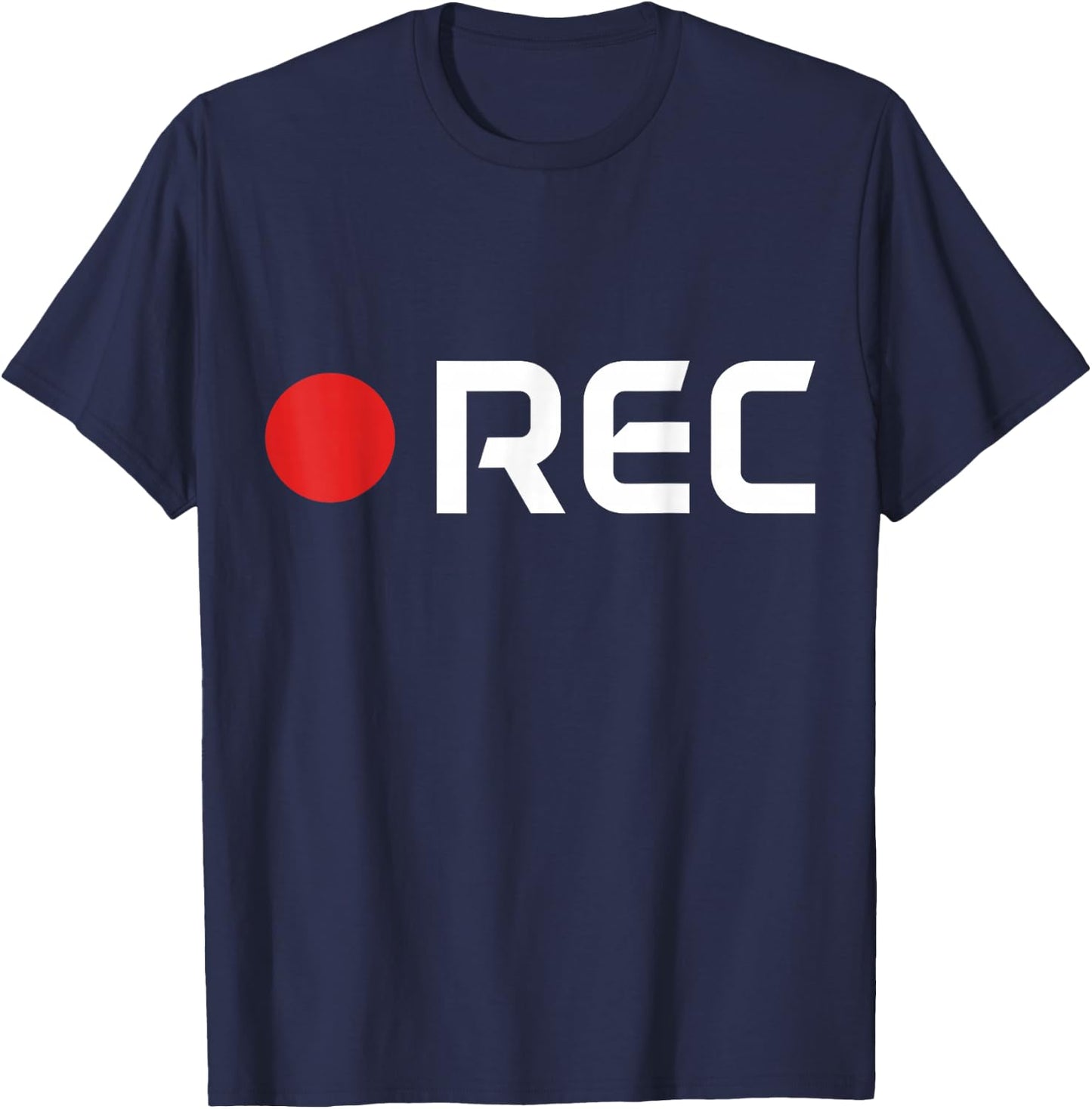 Cameraman REC Camera Man Film Movie Director Filmmaker T-Shirt - T-Shirt | Navy