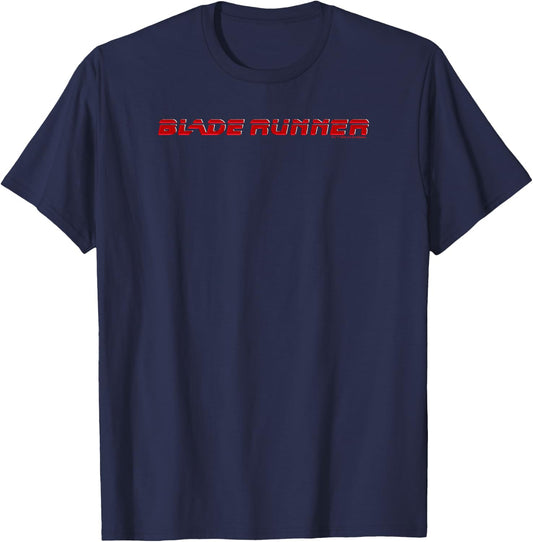 WB100 Blade Runner Classic Red Logo T-Shirt - T-Shirt | Navy