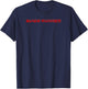 WB100 Blade Runner Classic Red Logo T-Shirt - T-Shirt | Navy