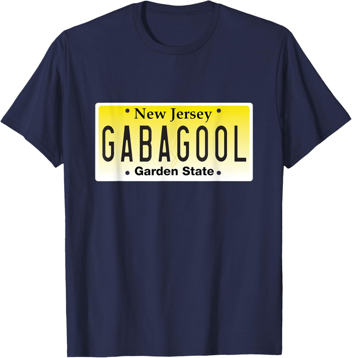 Funny Gabagool Italian American NJ New Jersey Guido T-Shirt - T-Shirt | Navy
