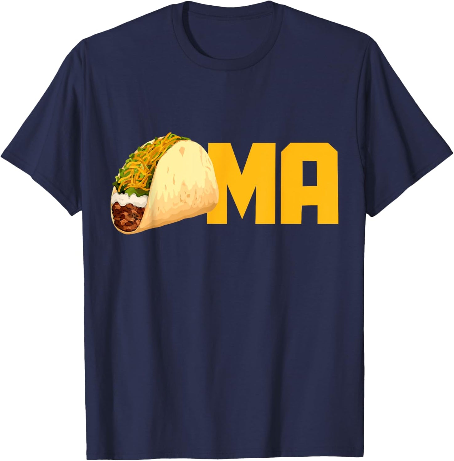 Tacoma Washington Taco Ma Funny Vintage Pride T-Shirt - T-Shirt | Navy
