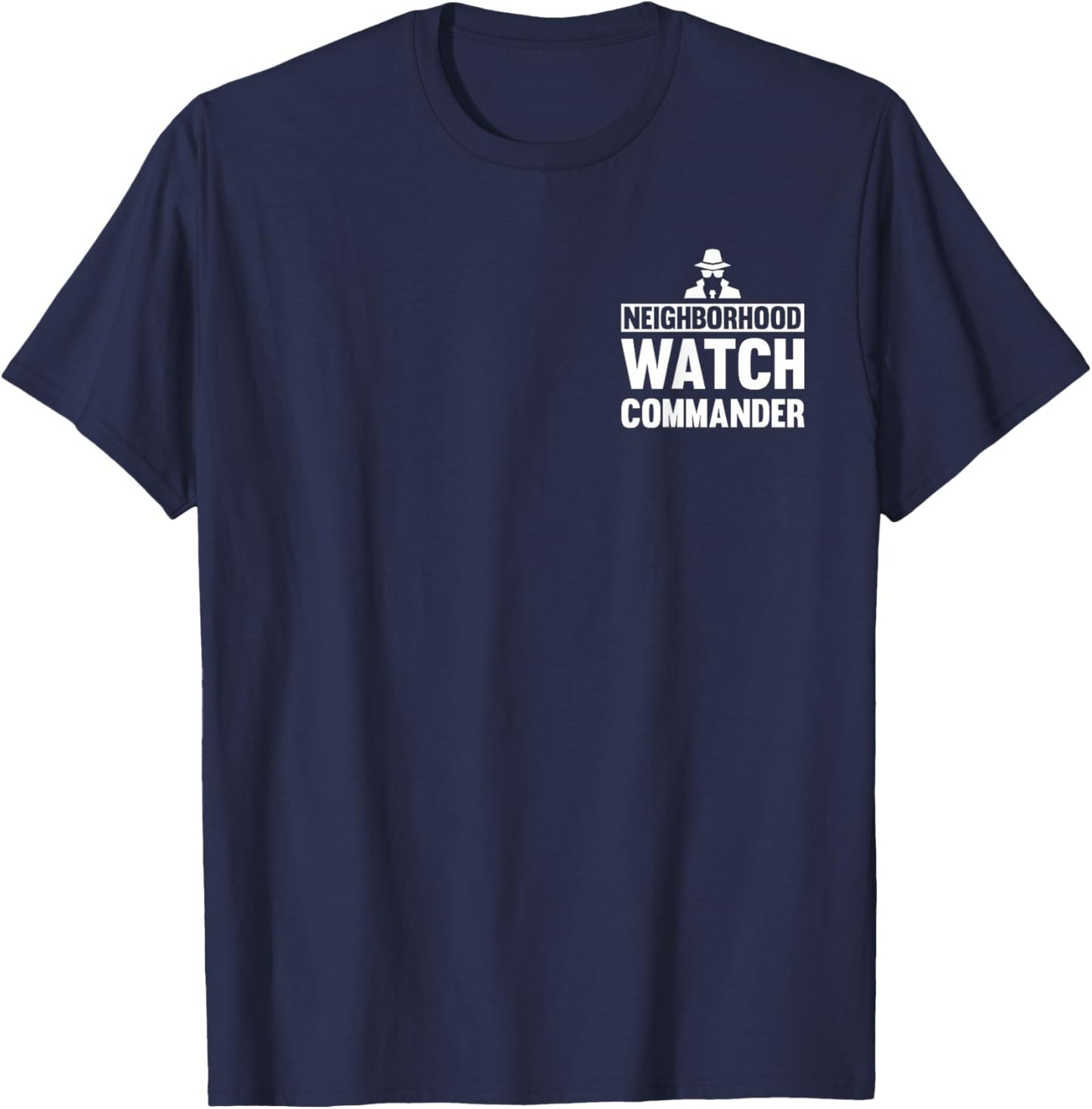 Neighborhood Watch Commander Uniform T-Shirt - T-Shirt | Navy
