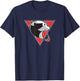 Retro Stockton State College Ospreys Athletics Logo T-Shirt - T-Shirt | Navy
