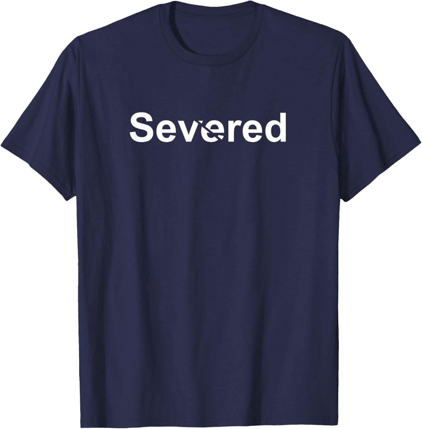 Severed T-Shirt - T-Shirt | Navy