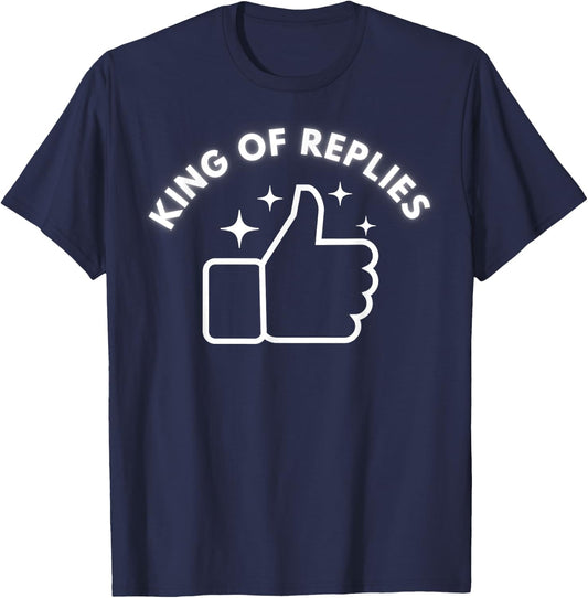 Dad's Signature Move - Thumbs Up Master T-Shirt - T-Shirt | Navy