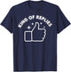 Dad's Signature Move - Thumbs Up Master T-Shirt - T-Shirt | Navy