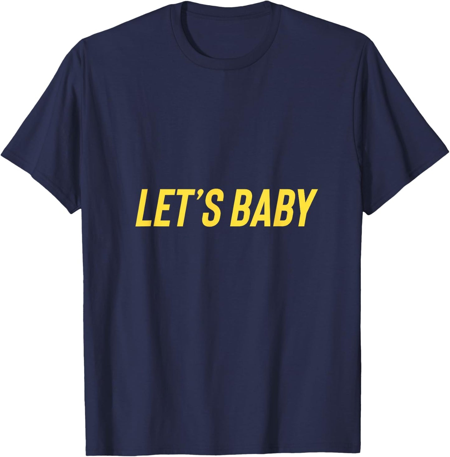Senor Pink "Let's Baby" Tank T-Shirt - T-Shirt | Navy