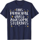 Cool Principal Art Women Assistant Principal Teacher T-Shirt - T-Shirt | Navy