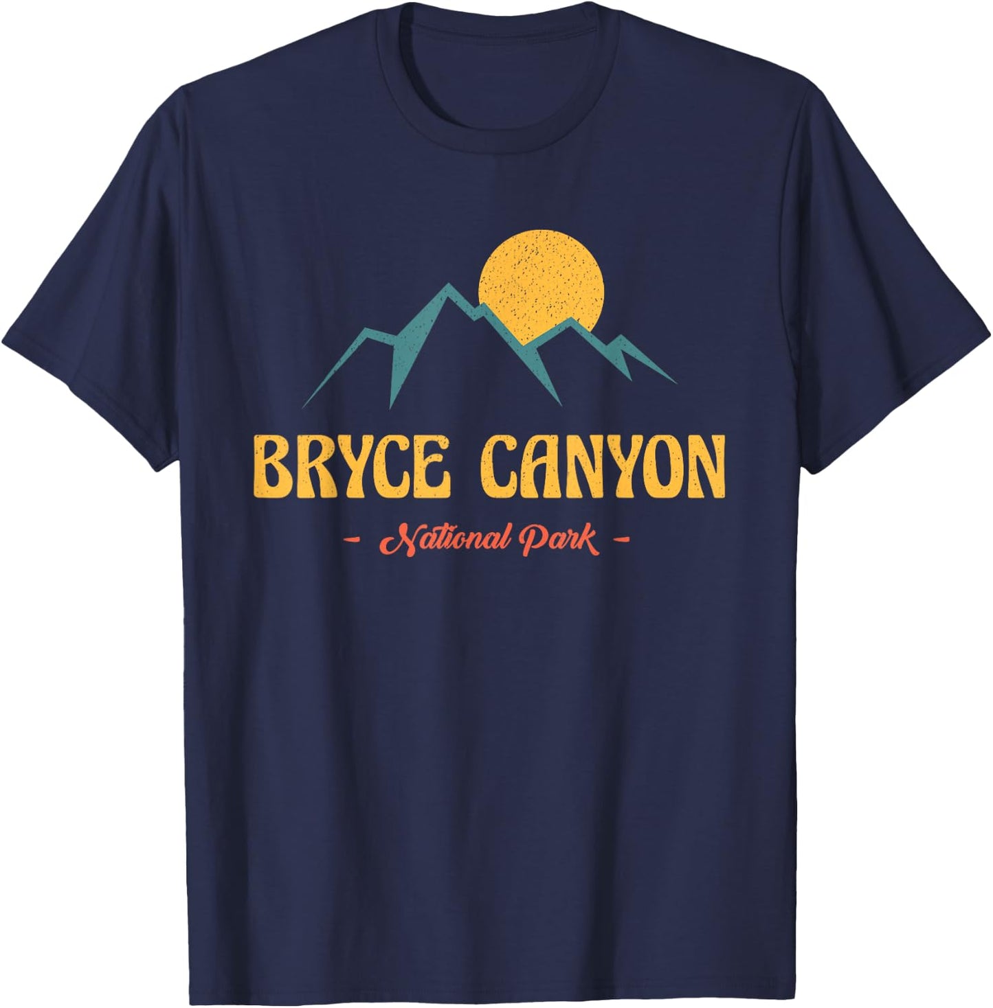 US Adventure Vintage Bryce Canyon National Park Souvenirs T-Shirt - T-Shirt | Navy