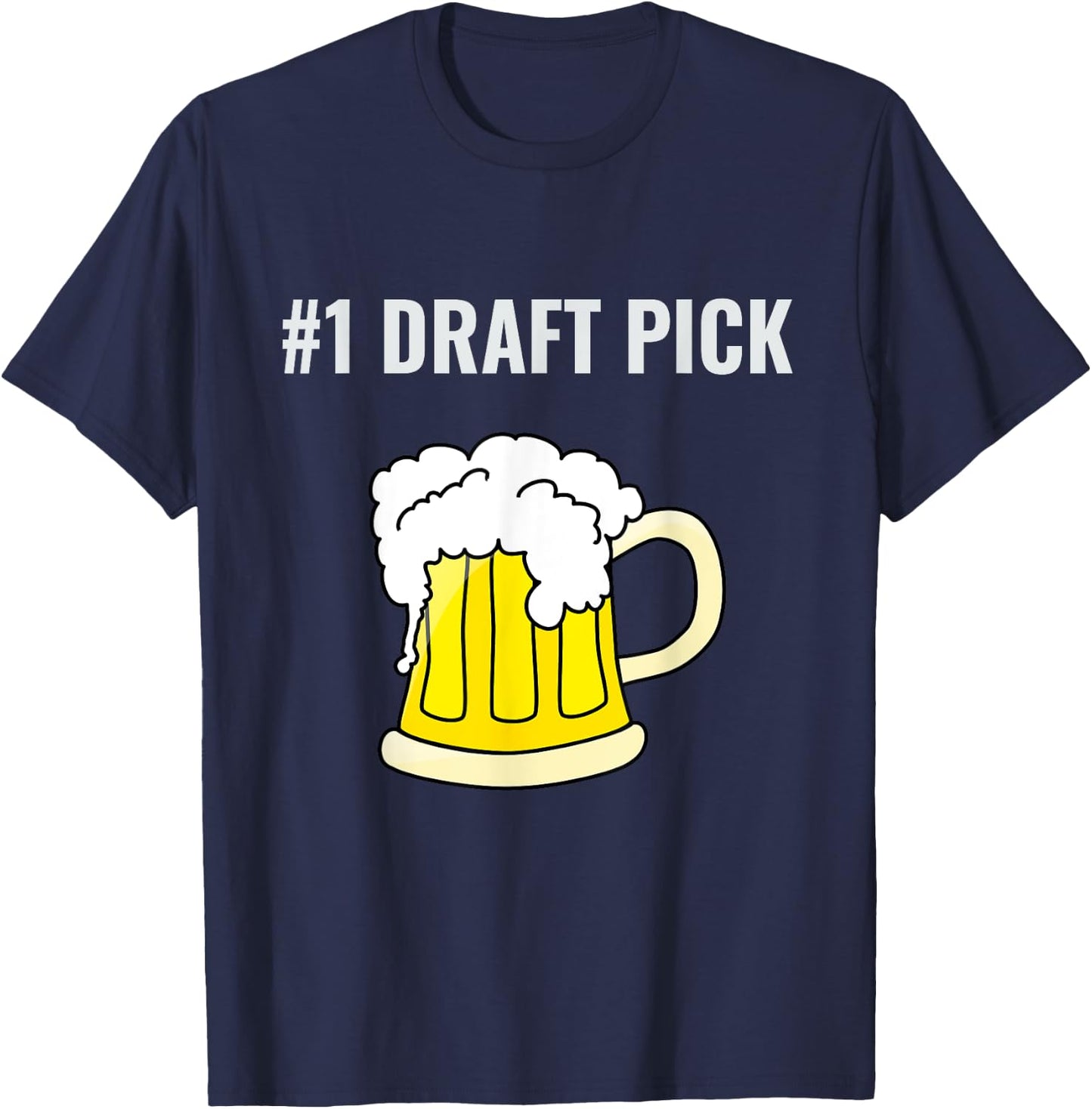 #1 Draft Pick T-Shirt - T-Shirt | Navy