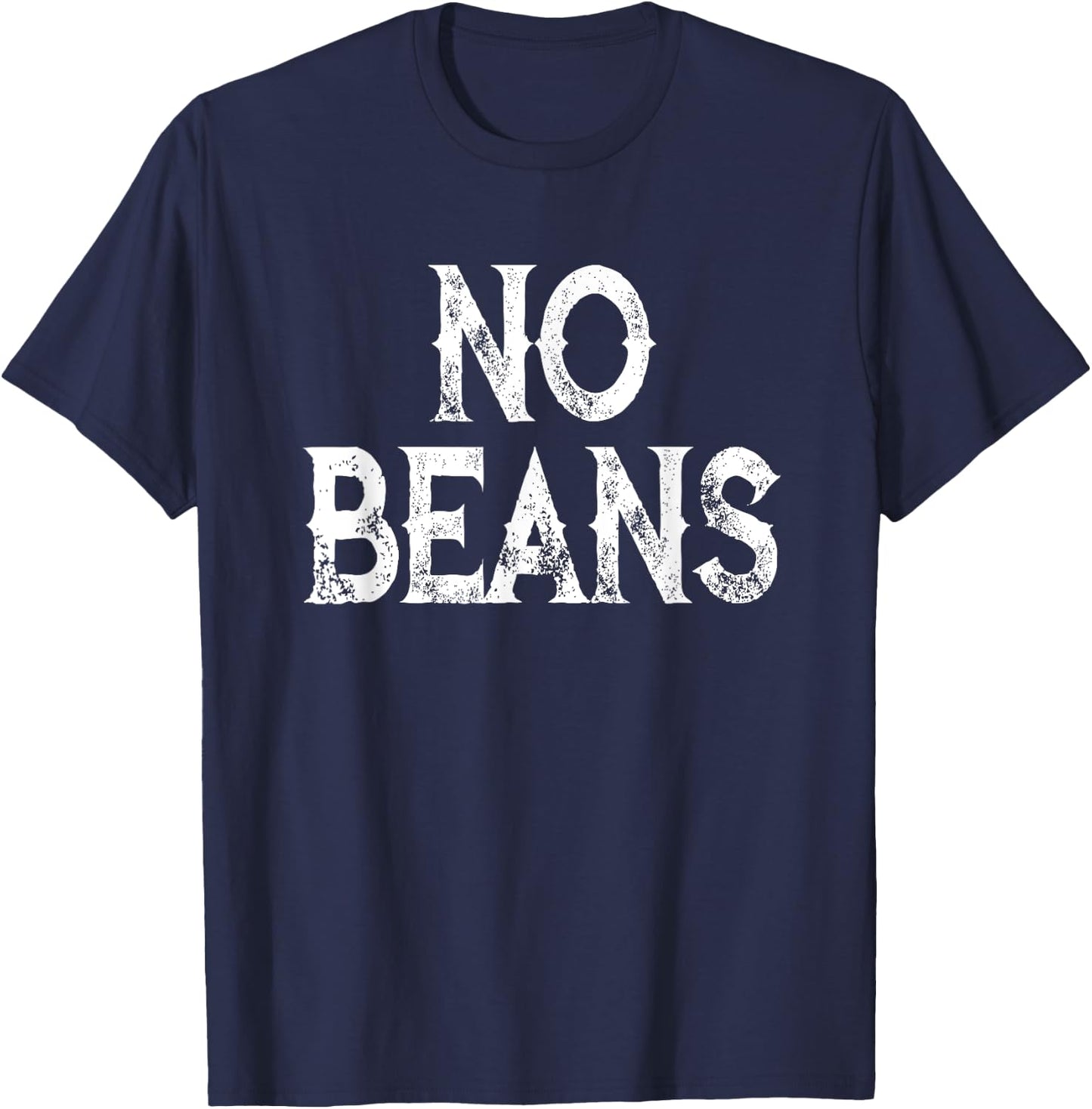 No Beans Proud Texan Chili Recipe T-Shirt - T-Shirt | Navy