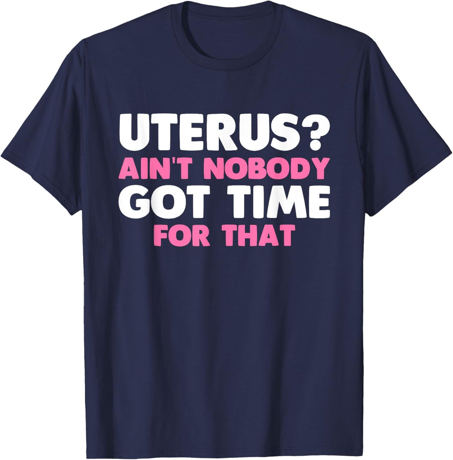 Funny Uterus Girls Hysterectomy Surgery Removal T-Shirt - T-Shirt | Navy