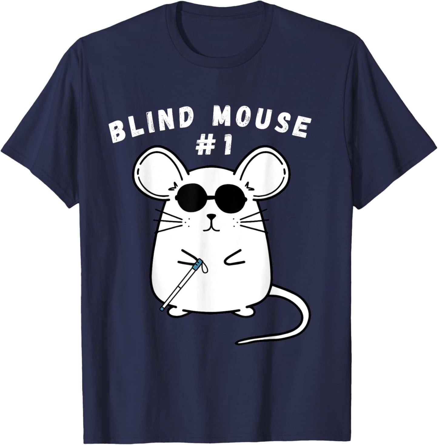 Kawaii Matching Group Outfit #2 3 Three Blind Mice Costumes T-Shirt - T-Shirt | Navy