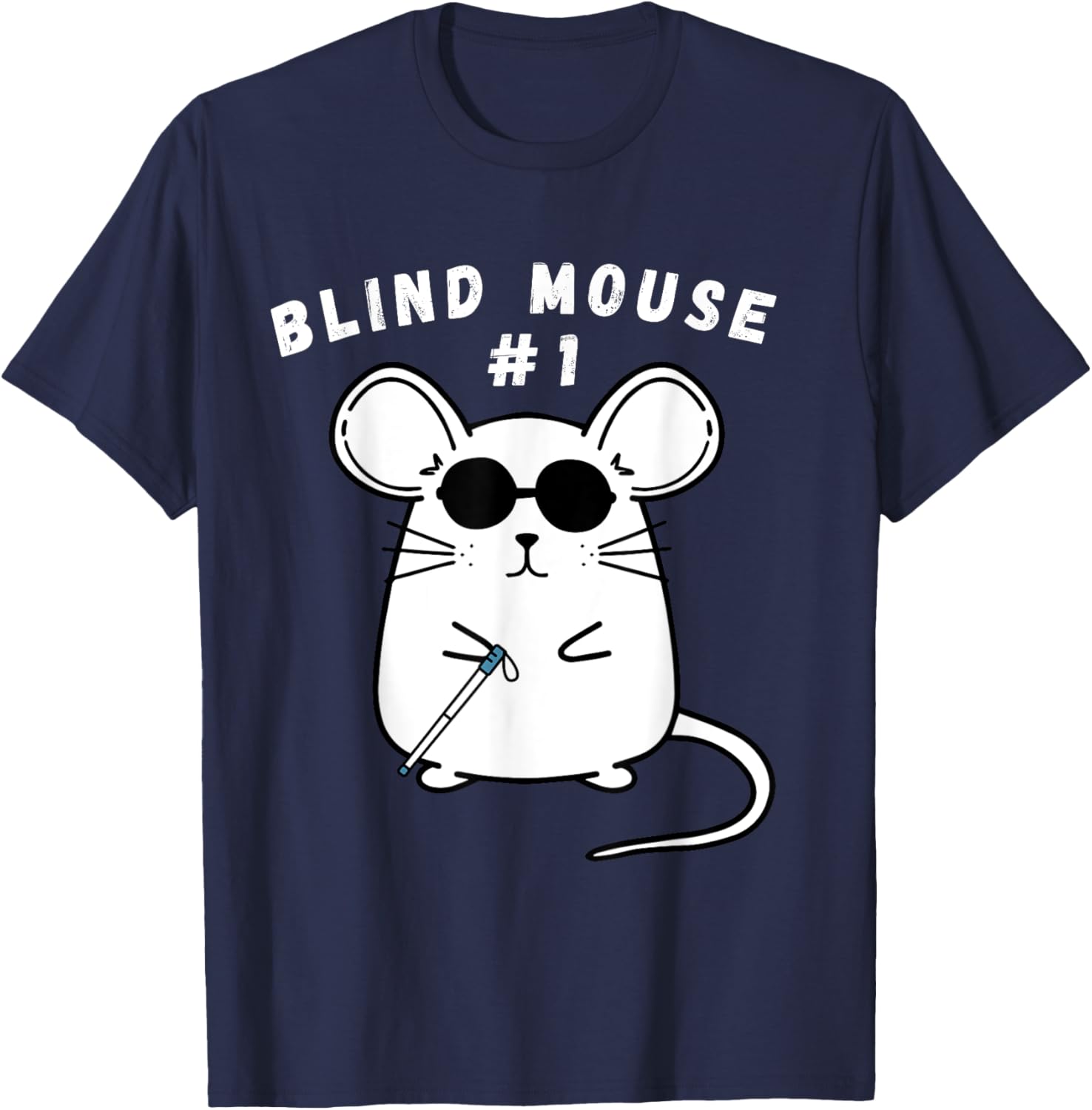 Kawaii Matching Group Outfit #2 3 Three Blind Mice Costumes T-Shirt - T-Shirt | Navy