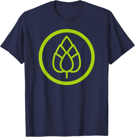 Hops - Craft Beer - Homebrew T-Shirt - T-Shirt | Navy