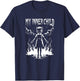 My Inner Child Demonic Psychology T-Shirt - T-Shirt | Navy