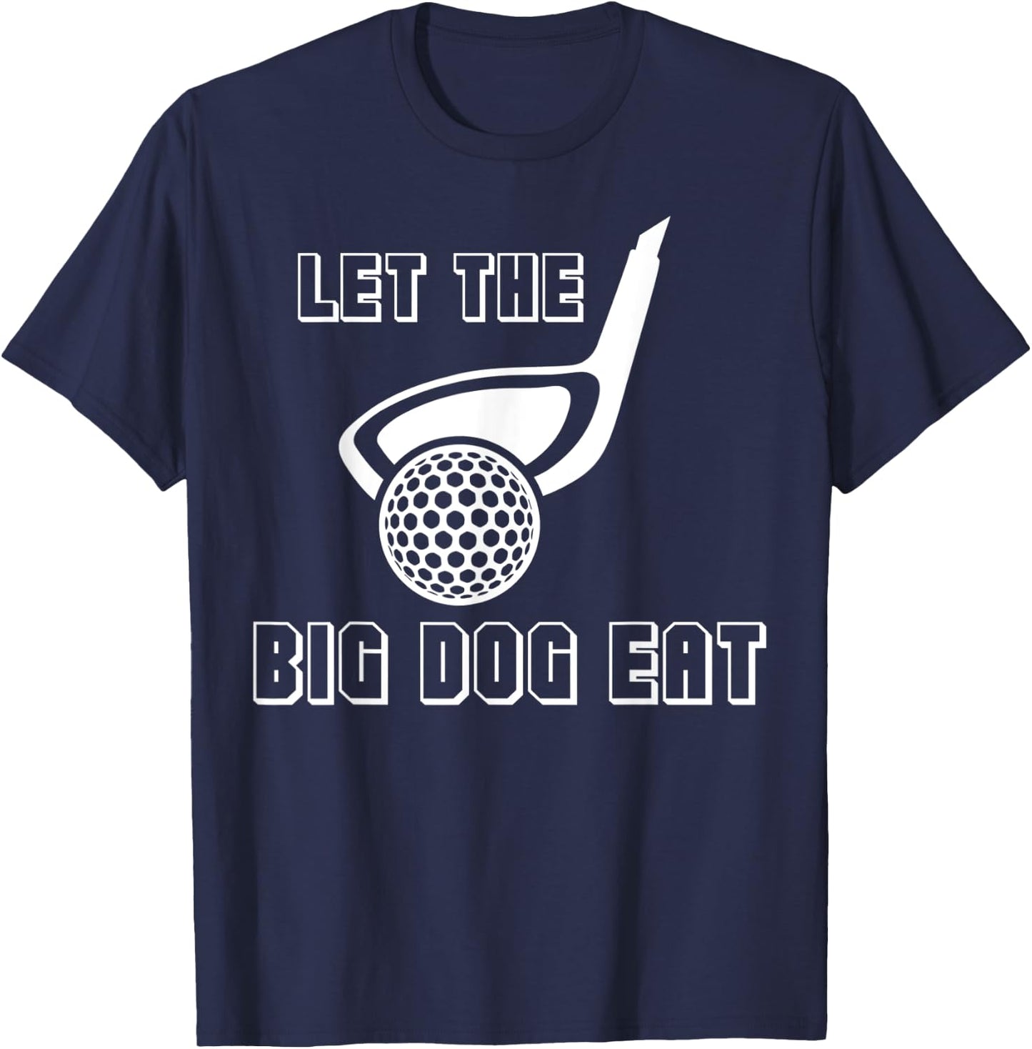 Funny Golfer Birthday Golf Father Day Mother Golf Ball Club T-Shirt - T-Shirt | Navy
