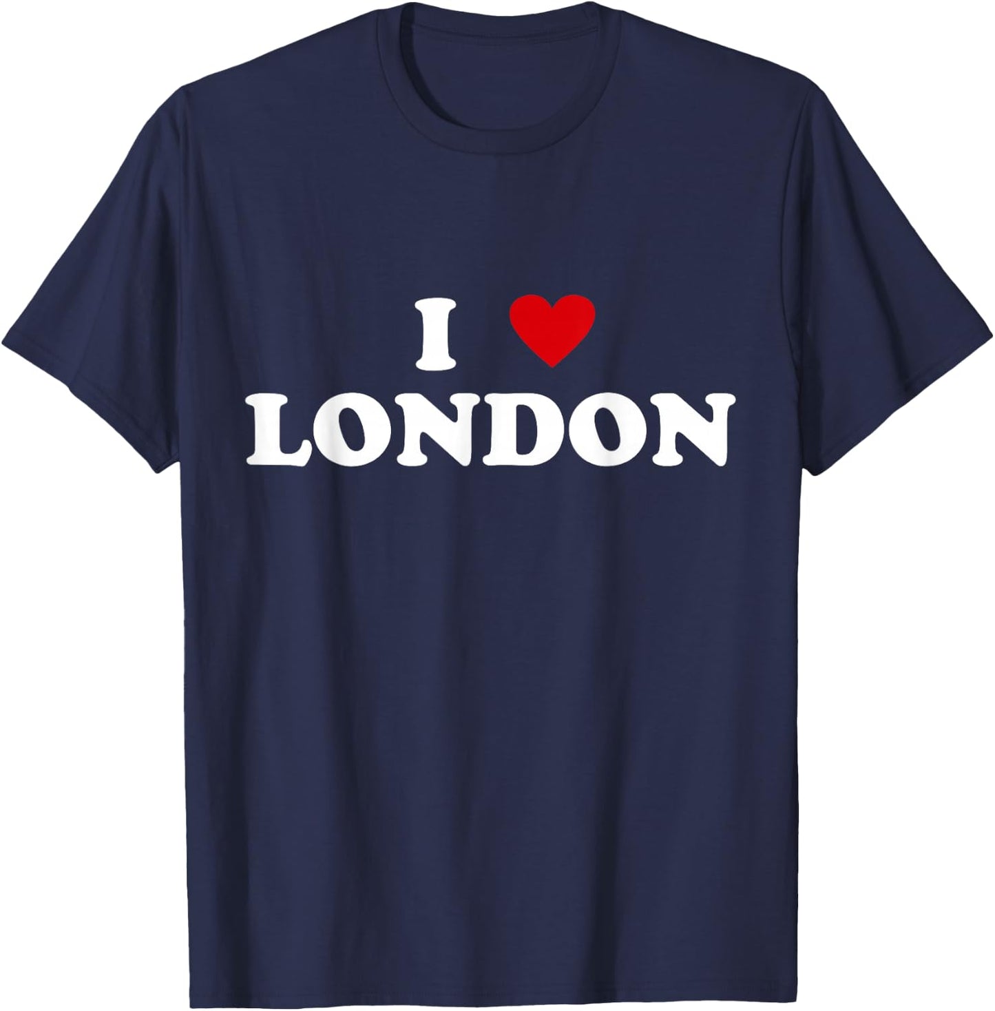 I Heart United Kingdom City - I Love London T-Shirt - T-Shirt | Navy