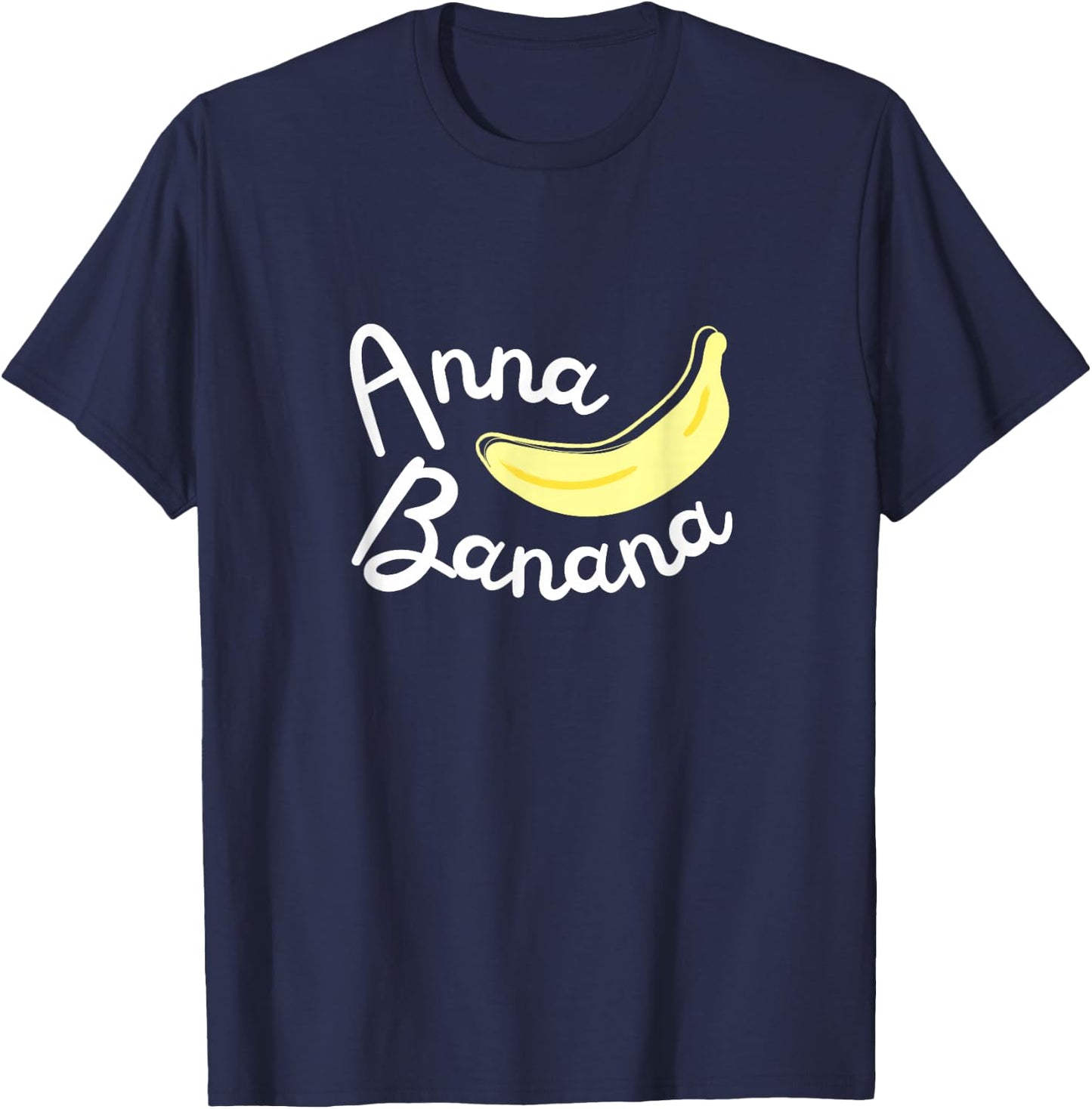 Anna Banana Nickname T-Shirt - T-Shirt | Navy