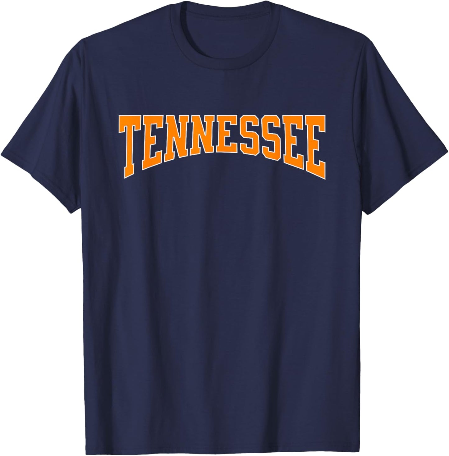 Men's Women's Kids Throwback Classic TN Orange Tennessee T-Shirt - T-Shirt | Navy