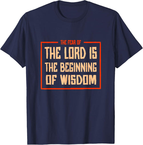 Proverbs 1 The fear of the LORD is the beginning of wisdom
