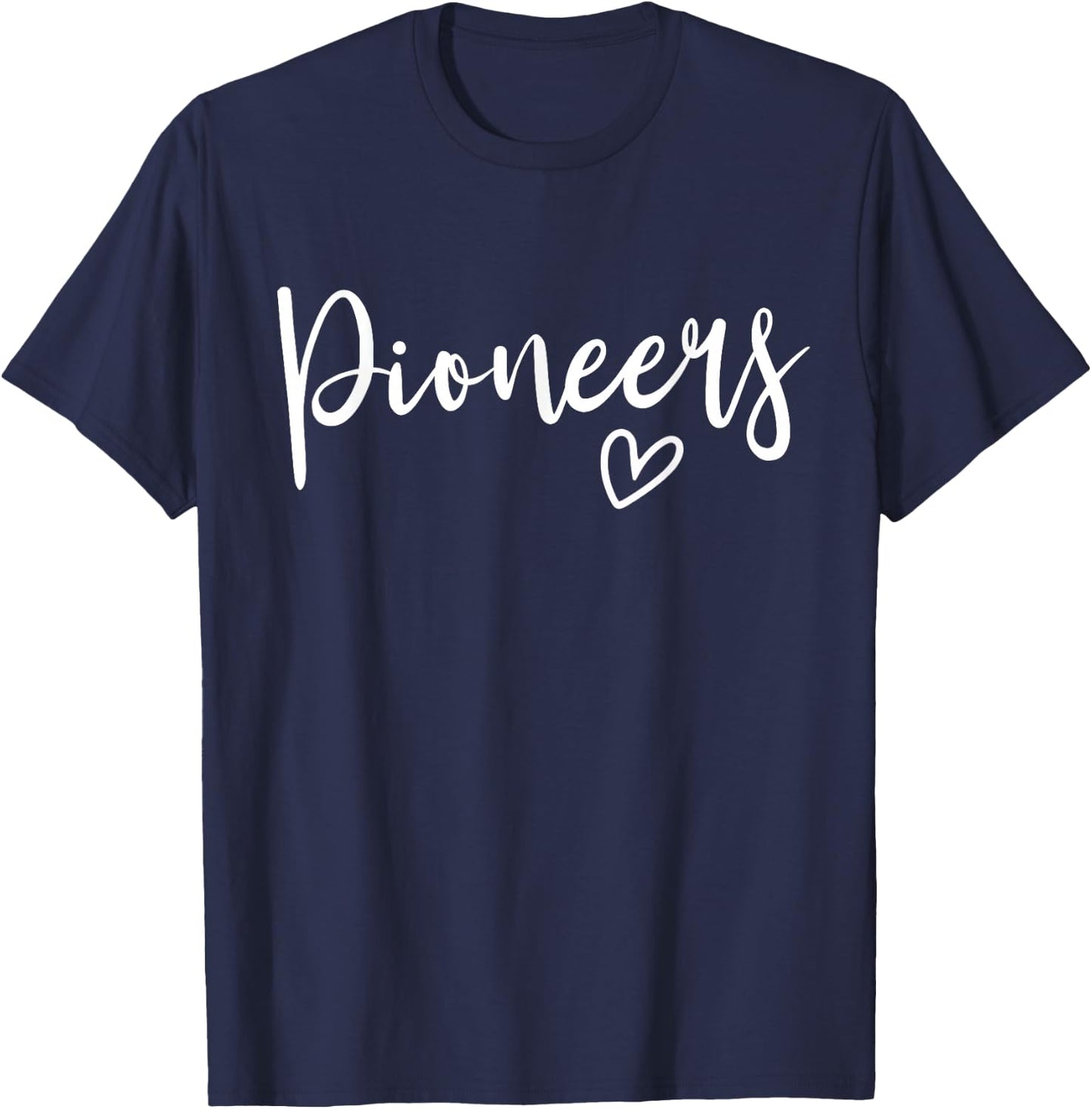 Pioneers School Pioneers Sports Team Women's Pioneers T-Shirt - T-Shirt | Navy