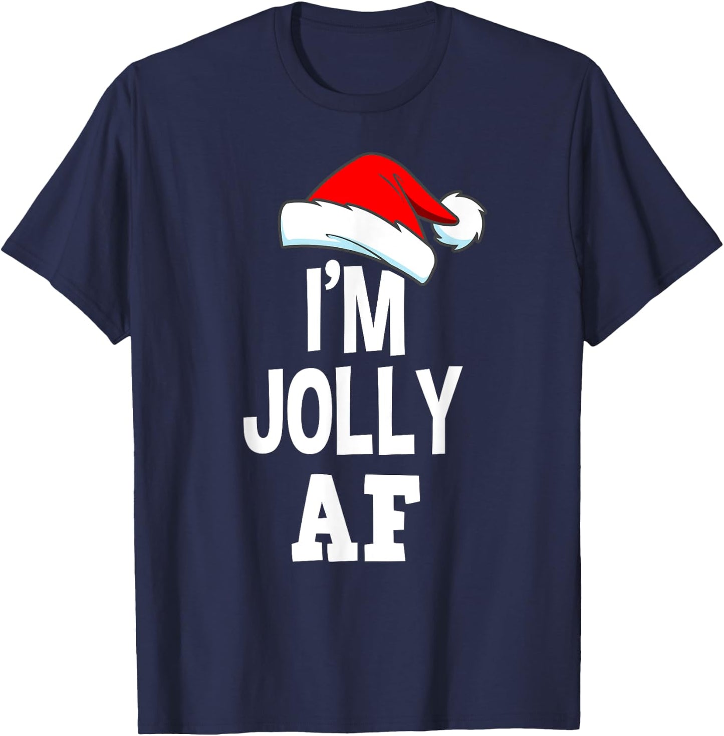 Christmas Adult Shirt, Naughty Christmas Pajama, Men Women T-Shirt - T-Shirt | Navy