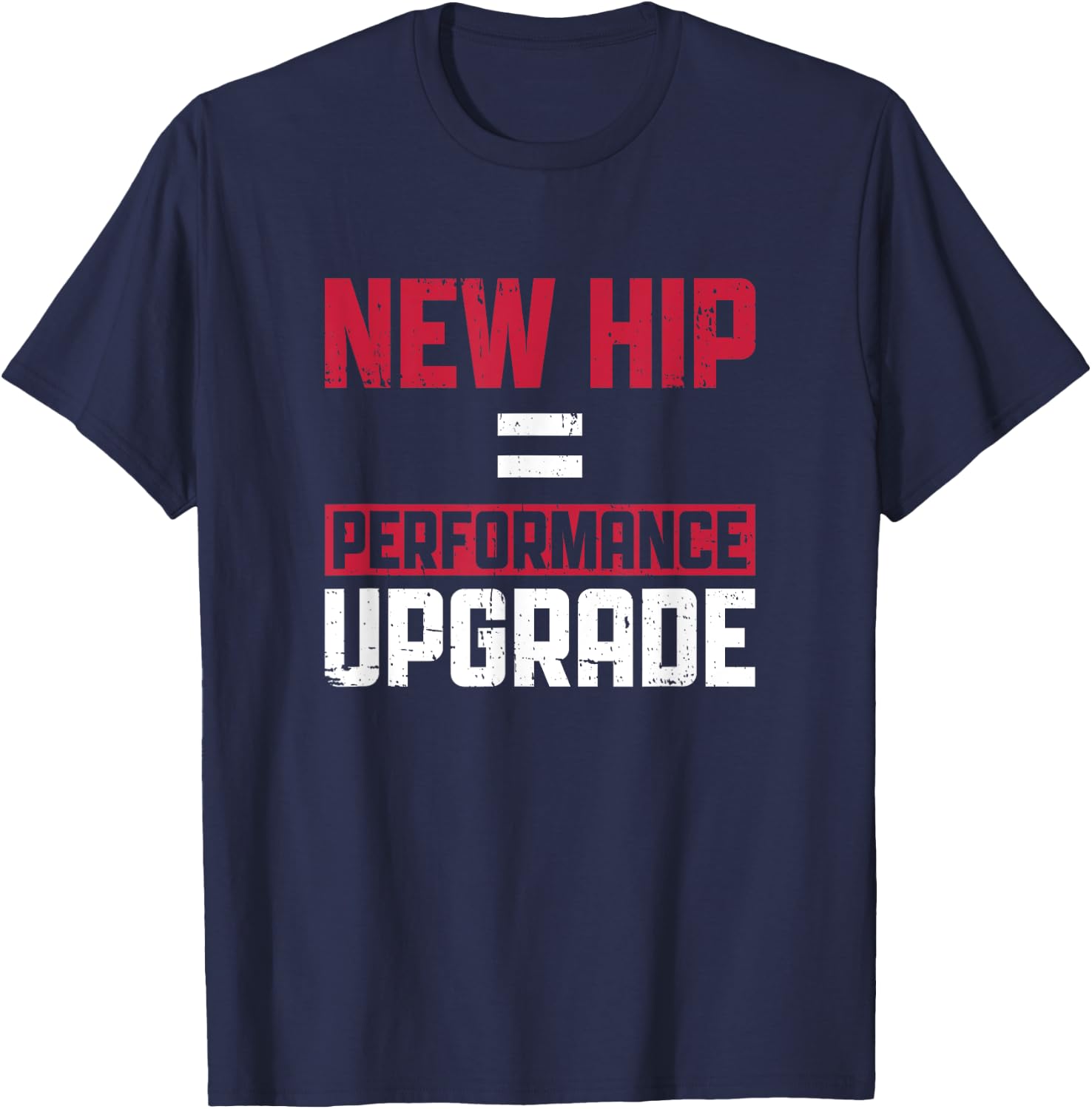 Bionic Aftermarket Design For A Hip Replacement Surgery T-Shirt - T-Shirt | Navy