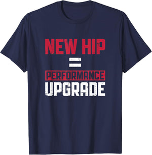 Bionic Aftermarket Design For A Hip Replacement Surgery T-Shirt - T-Shirt | Navy