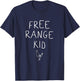 Free Range Kid Chicken Farm Child T-Shirt - T-Shirt | Navy