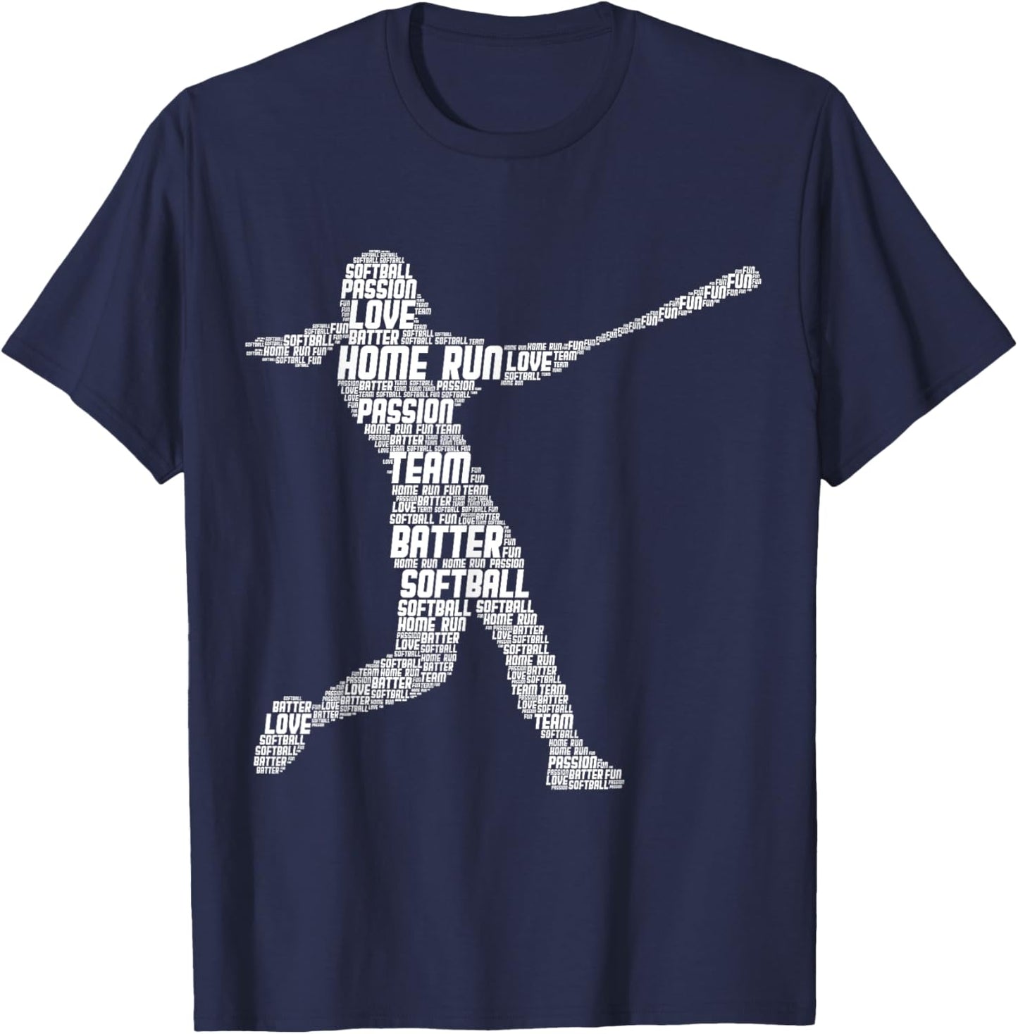 Softball Girl Kids T-Shirt - T-Shirt | Navy