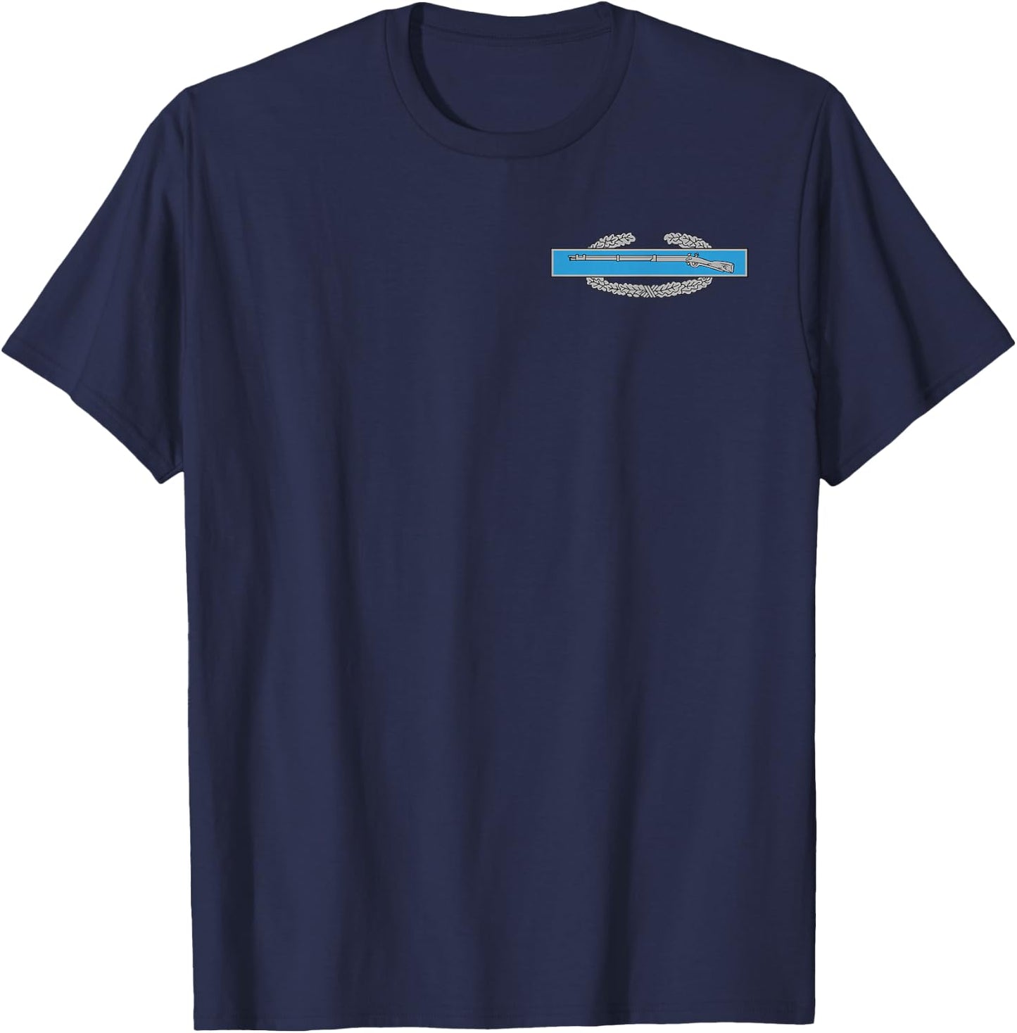 US Army CIB - Combat Infantryman Badge - 11 Bravo - 11B T-Shirt - T-Shirt | Navy