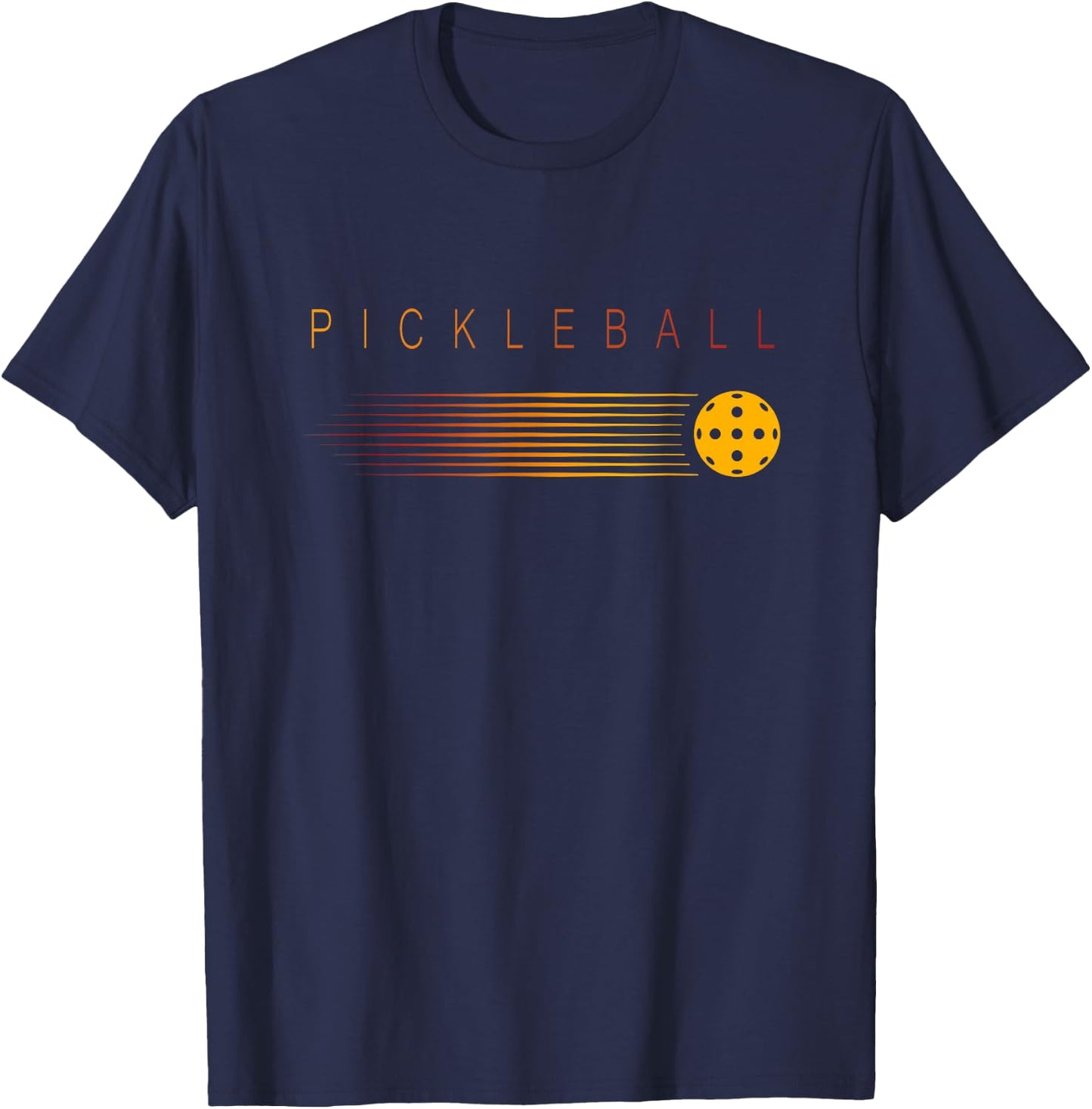 Pickleball - Stylish - Simple - Pickleball T-Shirt - T-Shirt | Navy